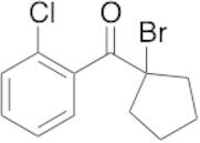 1-Bromocyclopentyl 2-Chlorophenyl Ketone