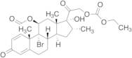 (11Beta,16Alpha)-9-Bromo-21-[(ethoxycarbonyl)oxy]-11-(formyloxy)-17-hydroxy-16-methylpregna-1,4-diene-3,20-dione