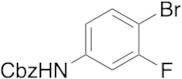 (4-Bromo-3-fluorophenyl)carbamic Acid Benzyl Ester