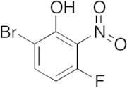 6-Bromo-3-fluoro-2-nitrophenol