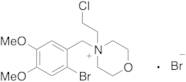 N-[(2-Bromo-4,5-dimethoxyphenyl)methyl]-N-(2-chloroethyl)morpholine Bromide