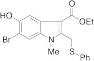 6-Bromo-5-hydroxy-1-methyl-2-[(phenylthio)methyl]-1H-indole-3-carboxylic Acid Ethyl Ester