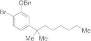 1-Bromo-4-(1,1-dimethylheptyl)-2-(phenylmethoxy)-benzene