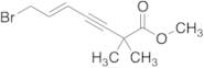 E-1-Bromo-6,6-dimethyl-6-methylcarboxylate-2-en-4-yne