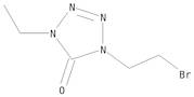 1-(2-Bromoethyl)-4-ethyl-1,4-dihydro-5H-tetrazol-5-one