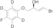 (2S,3E)-4-Bromo-1-(4-fluorophenoxy)-3-buten-2-ol-d4