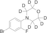 4-(4-Bromo-2-fluorophenyl)morpholine-d8