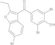 (6-Bromo-2-ethyl-3-benzofuranyl)(3,5-dibromo-4-hydroxyphenyl)methanone