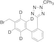5-[4?-Bromomethyl-(1,1?-biphenyl)-2-yl]-2-triphenylmethyltetrazole-d4