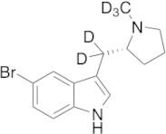 (R)-5-Bromo-3-(N-methylpyrrolidin-2-ylmethyl-d5)-1H-indole