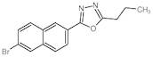2-(6-Bromonaphthalen-2-yl)-5-propyl-1,3,4-oxadiazole