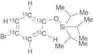 4-Bromophenoxytriisopropylsilane-13C6