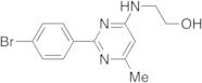 2-[[2-(4-Bromophenyl)-6-methyl-4-pyrinidinyl]amino]ethanol