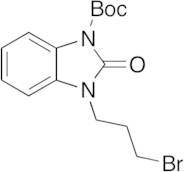 3-(3-Bromopropyl)-2,3-dihydro-2-oxo-1H-benzimidazole-1-carboxylic Acid 1,1-Dimethylethyl Ester