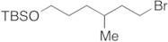 ((6-Bromo-4-methylhexyl)oxy)(tert-butyl)dimethylsilane