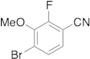 4-Bromo-2-fluoro-3-methoxybenzonitrile