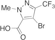 4-Bromo-1-methyl-3-(trifluoromethyl)-1H-pyrazole-5-carboxylic Acid