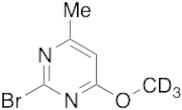 2-Bromo-4-methoxy-6-methylpyrimidine-d3