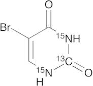 5-Bromouracil 2-13C,15N2