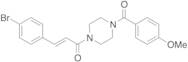 (2E)-3-(4-Bromophenyl)-1-[4-(4-methoxybenzoyl)-1-piperazinyl]-2-propen-1-one