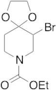 6-Bromo-1,4-dioxa-8-azaspiro[4.5]decane-8-carboxylic Acid Ethyl Ester