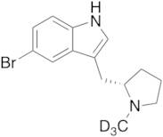 5-Bromo-3-[[(2S)-1-methyl-2-pyrrolidinyl]methyl]-1H-indole-d3