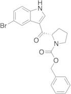 (S)-Benzyl 2-(5-Bromo-1H-indole-3-carbonyl)pyrrolidine-1-carboxylate