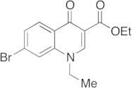 7-Bromo-1-ethyl-1,4-dihydro-4-oxo-3-quinolinecarboxylic Acid Ethyl Ester