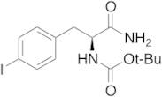 tert-Butyl [(S)-1-amino-3-(4-iodophenyl)-1-oxopropan-2-yl]carbamate