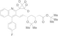 t-Butyl (3R,5S)-7-[2-Cyclopropyl-4-(4-fluorophenyl)quinolin-3-yl]-3,5-isopropylidenedioxy-6-hepten…