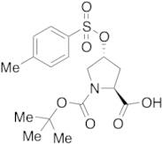 (2S,4R)-1-(tert-Butoxycarbonyl)-4-(tosyloxy)pyrrolidine-2-carboxylic Acid