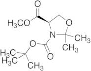 (R)-(+)-3-(tert-Butoxycarbonyl)-2,2-dimethyl-4-oxazolidinecarboxylic Acid Methyl Ester