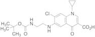 6-[(2-tert-Butoxycarbonylaminoethyl)amino]-7-chloro-1-cyclopropyl-1,4-dihydro-4-oxo-quinoline-3-...