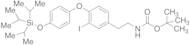 N-tert-Butoxycarbonyl-O-triisopropylsilyl 3-iodothyronamine