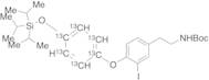 N-tert-Butoxycarbonyl-O-triisopropylsilyl 3-Iodothyronamine-13C6