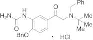 1-(5-(2-(Benzyl(tert-butyl)amino)acetyl)-2-(benzyloxy)phenyl)urea Hydrochloride