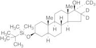 3β-tert-Butyldimethylsilyloxy-17-methyl-5α-androstane-17β-ol-d5