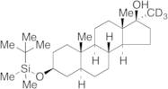 3β-tert-Butyldimethylsilyloxy-17-methyl-5α-androstane-17β-ol-d3