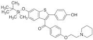 6-tert-Butyldimethylsilyl-4’-hydroxy Raloxifene