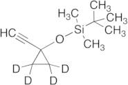 1-(tert-Butyldimethylsilyloxy)-1-ethynyl-cyclopropane-d4