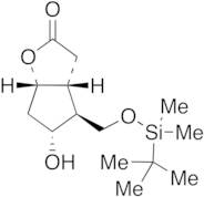 (3aR,4S,5R,6aS)-4-(tert-Butyldimethylsilyloxy)methyl-5-hydroxy-hexahydro-2H-cyclopenta[b]furan-2-o…