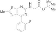 tert-Butyl 2-[4-(2-Fluorophenyl)-6-methylthieno[2,3-d]pyrimidin-2-ylamino]acetate