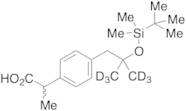 rac 2-(tert-Butyldimethylsilyloxy) Ibuprofen-d6