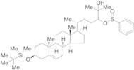 3-O-tert-Butyldimethylsilyl-cholest-5-ene-3-ol 24-(2-Hydroxyisopropyl) 24-Phenyl Sulfinate