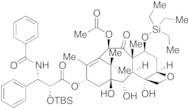 2’-O-tert-Butyl(dimethyl)silyl-7-O-triethylsilyl-2-debenzoyl-4-desacetyl Paclitaxel