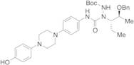 tert-Butyl 2-((2S,3S)-2-(Benzyloxy)pentan-3-yl)-2-((4-(4-(4-hydroxyphenyl)piperazin-1-yl)phenyl)...