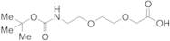 8-tert-Butyloxycarbonylamino-3,6-dioxaoctanoic Acid