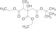 1-tert-Butyl 2,3-diethyl 2-Hydroxybutane-1,2,3-tricarboxylate-D3