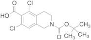 2-(tert-Butoxycarbonyl)-5,7-dichloro-1,2,3,4-tetrahydroisoquinoline-6-carboxylic Acid