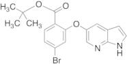 tert-​Butyl 4-​Bromo-​2-​(1H-​pyrrolo[2,​3-​b]​pyridin-​5-​yloxy)benzoate